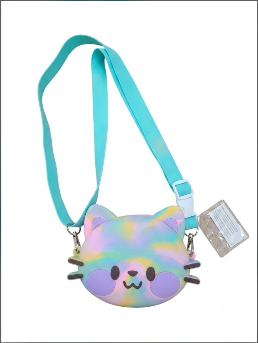 Claire's Rainbow Cat Crossbody Bag for Kids, NWT